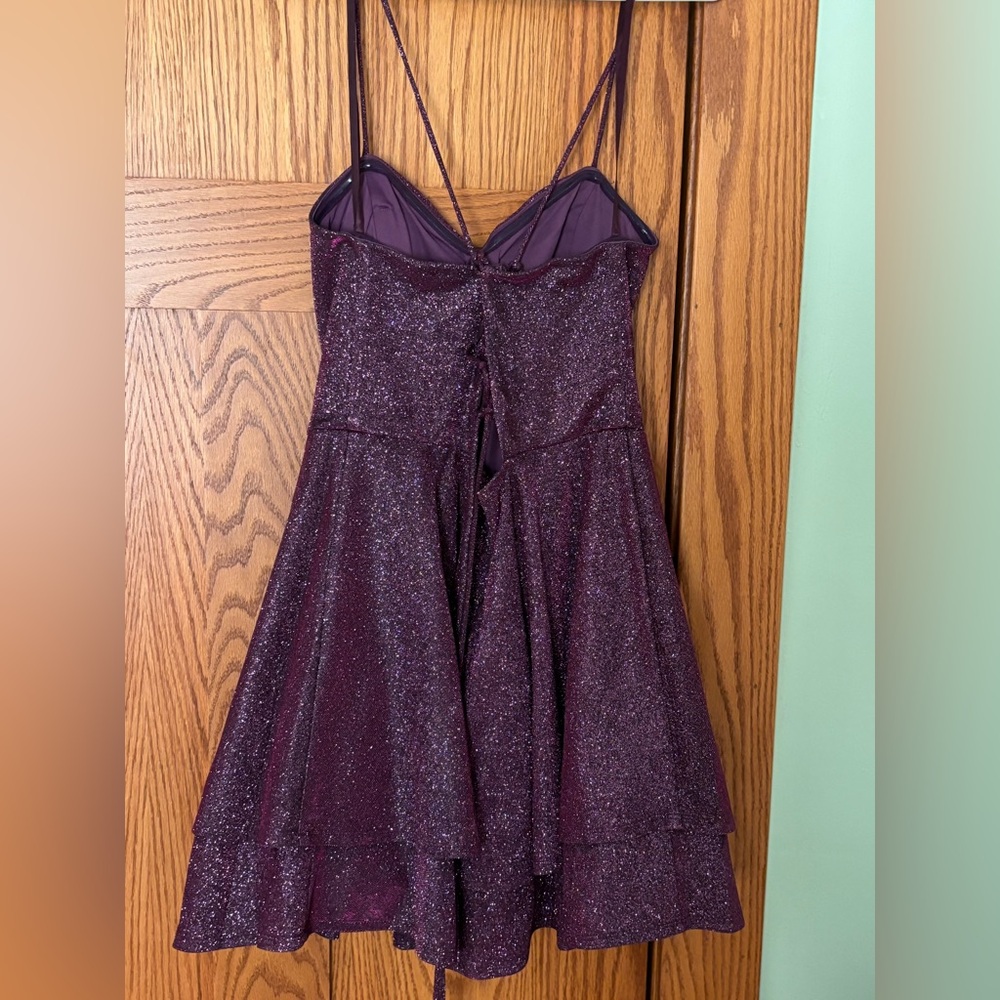 City Studio Sparkly Strappy Dress, size 15